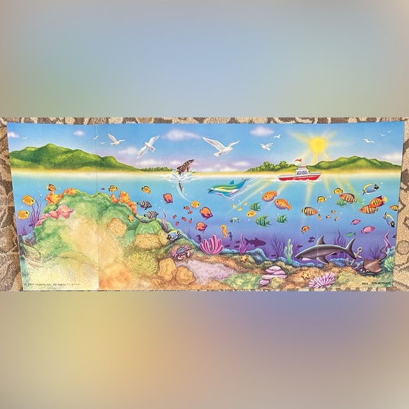 Wonder World Tropical Lagoon by Kenner Vintage Toy 1995-96. Water➡️Gel Aquarium - Picture 9 of 14